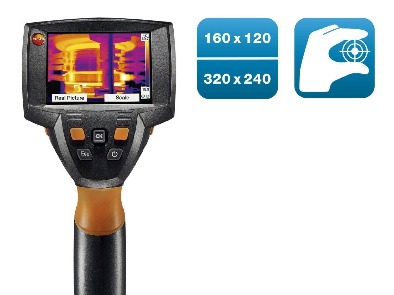 testo 8751i Thermal Imager with digital camera VISMA INSTRUMENTS